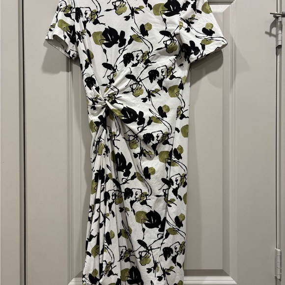 Tanya Taylor Ira Floral Dress – Feminine Fit & Flare Midi, Size XS, NWT - Picture 2 of 7